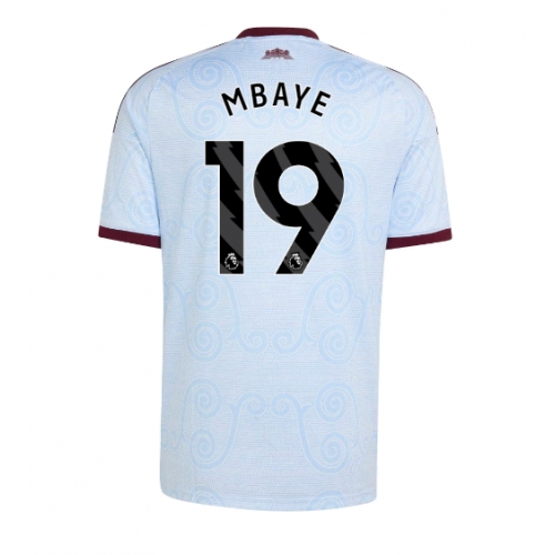 Aston Villa Ibrahim Mbaye #19 Maglia Gara Terza Repliche 2026-27 Maniche Corte Aston Villa Ibrahim Mbaye #19 Maglia Gara Terza Repliche 2026-27 Maniche Corte